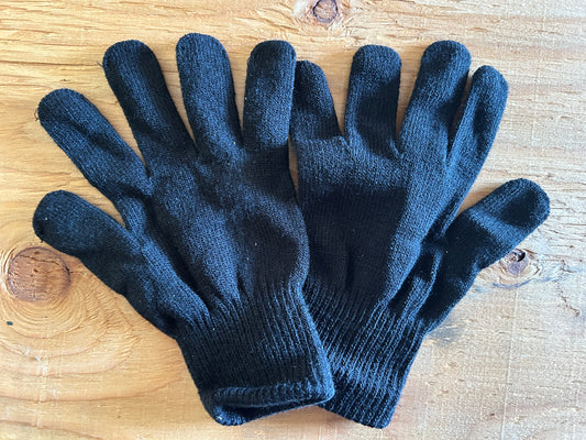 Black Winter gloves